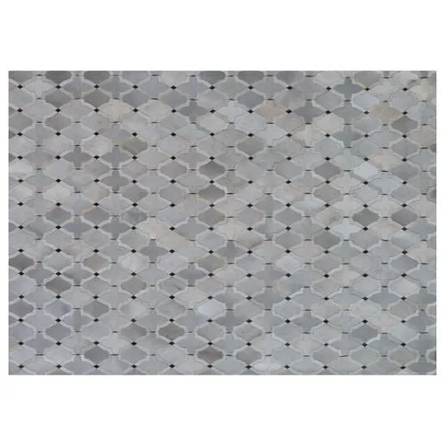 Fairmont Hide Rug - Ivory - Exquisite Rugs - Gray - Gray