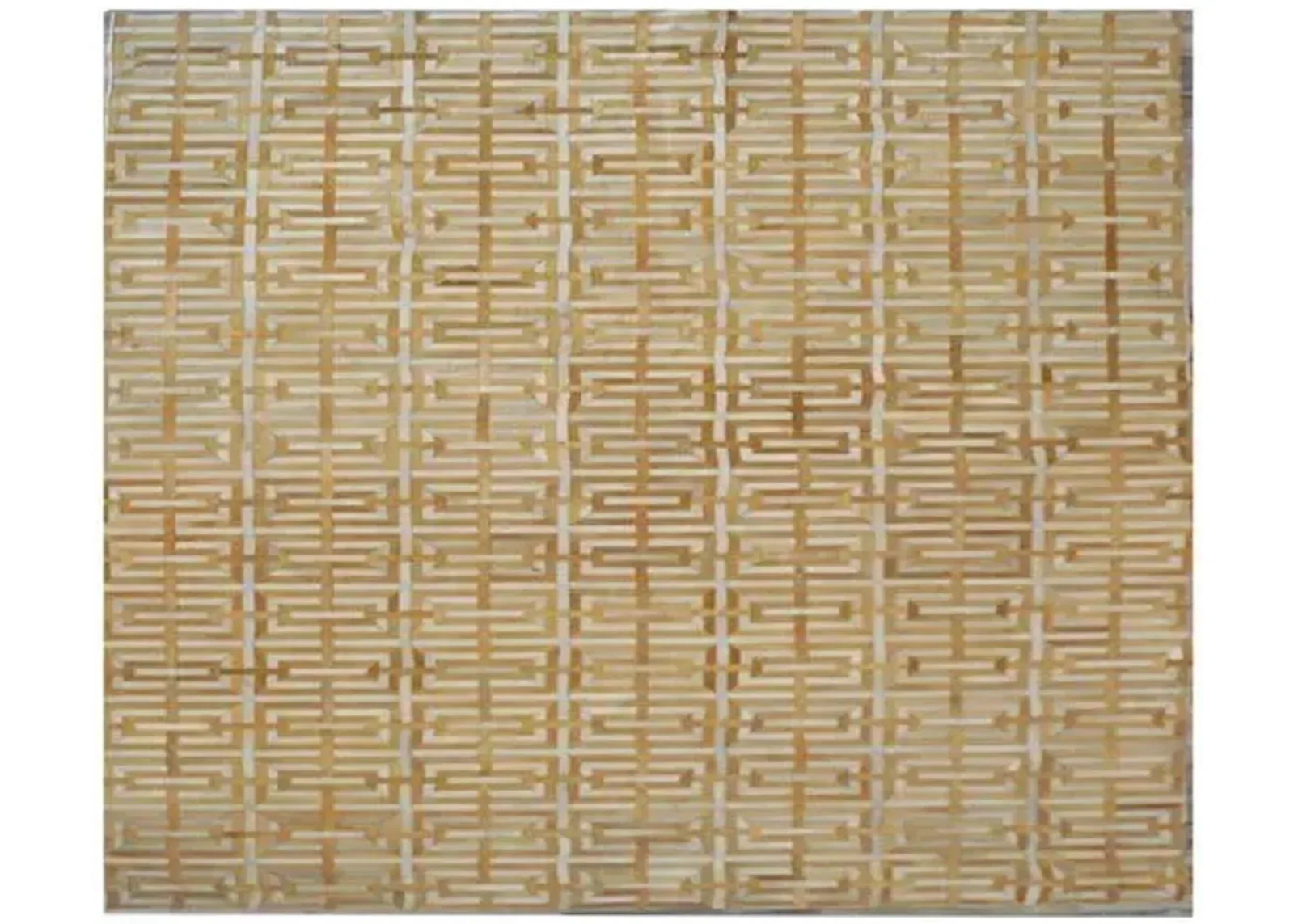 Elmhurst Hide Rug - Ivory/Tan - Exquisite Rugs - Beige - Beige