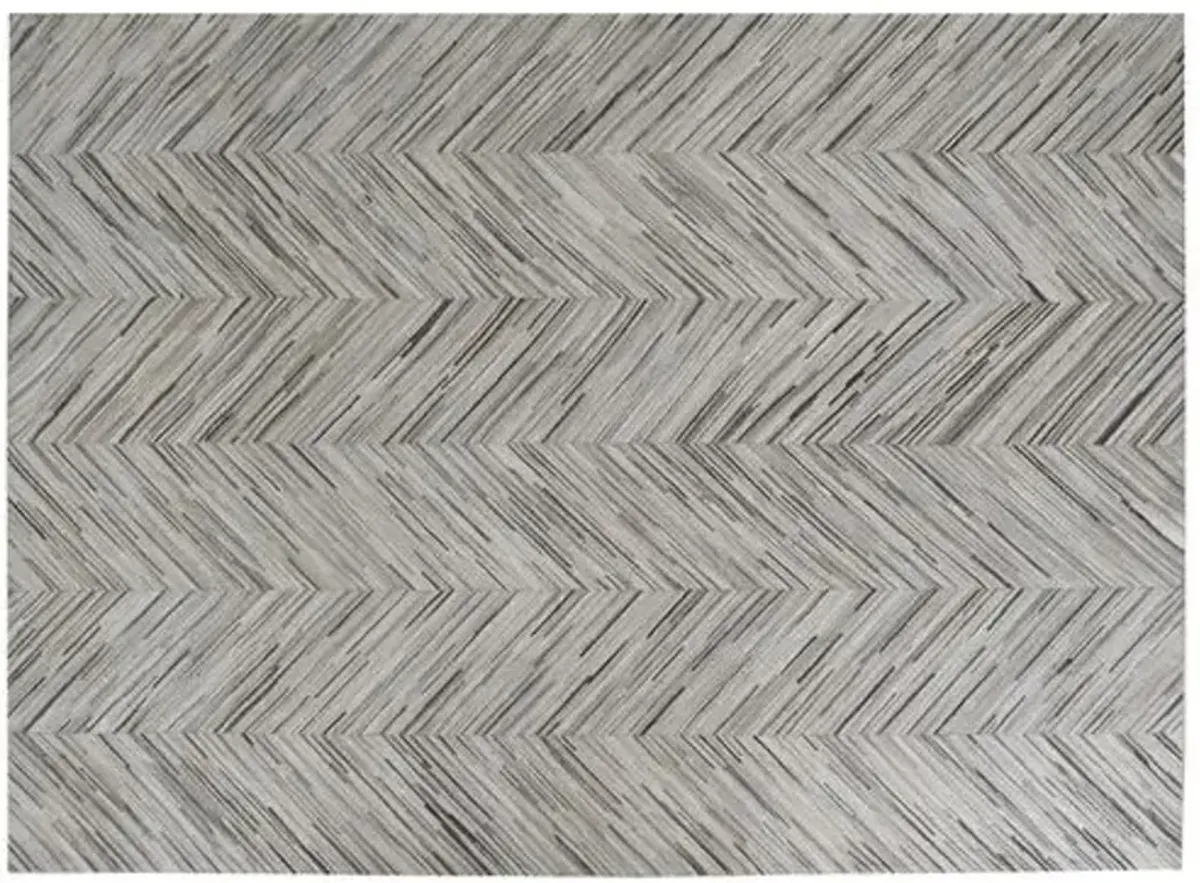 Foster Hide Rug - Gray - Exquisite Rugs - Gray