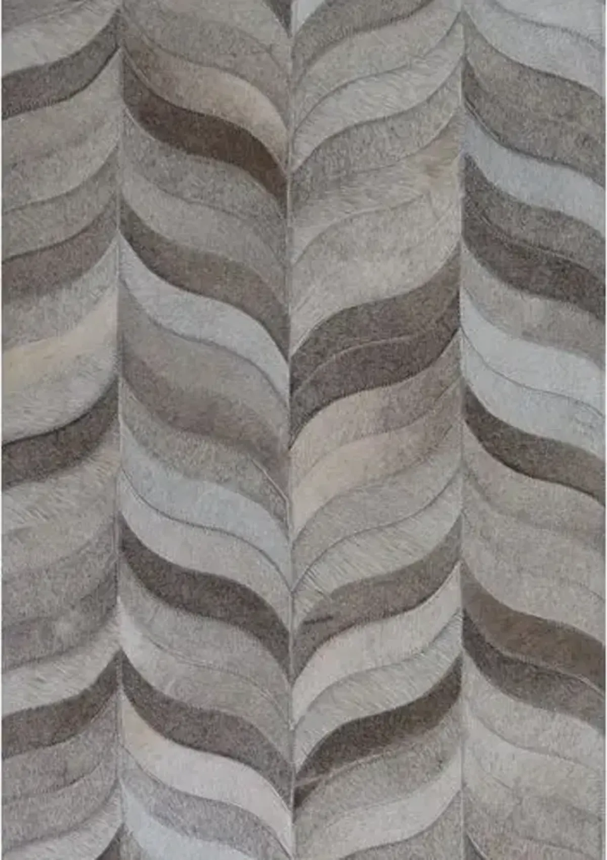 Forman Hide Rug - Silver/Gray - Exquisite Rugs - Gray