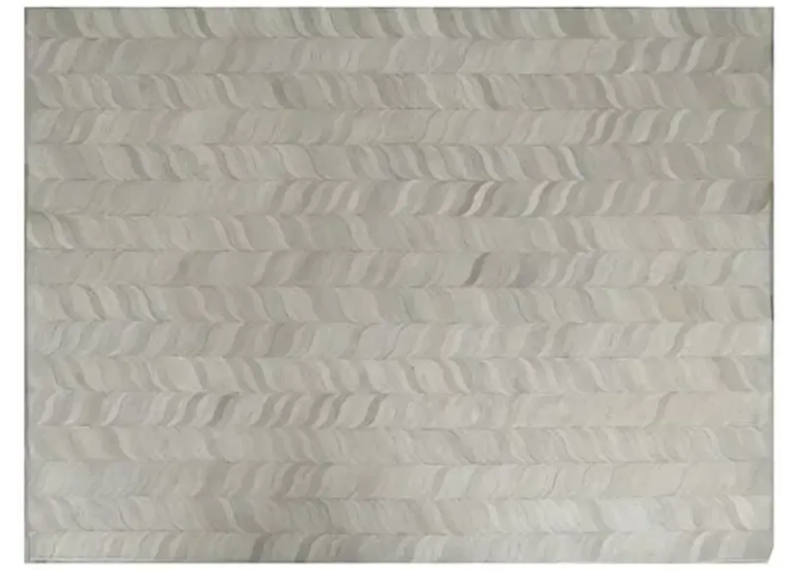 Forman Hide Rug - Ivory - Exquisite Rugs - Gray - Gray