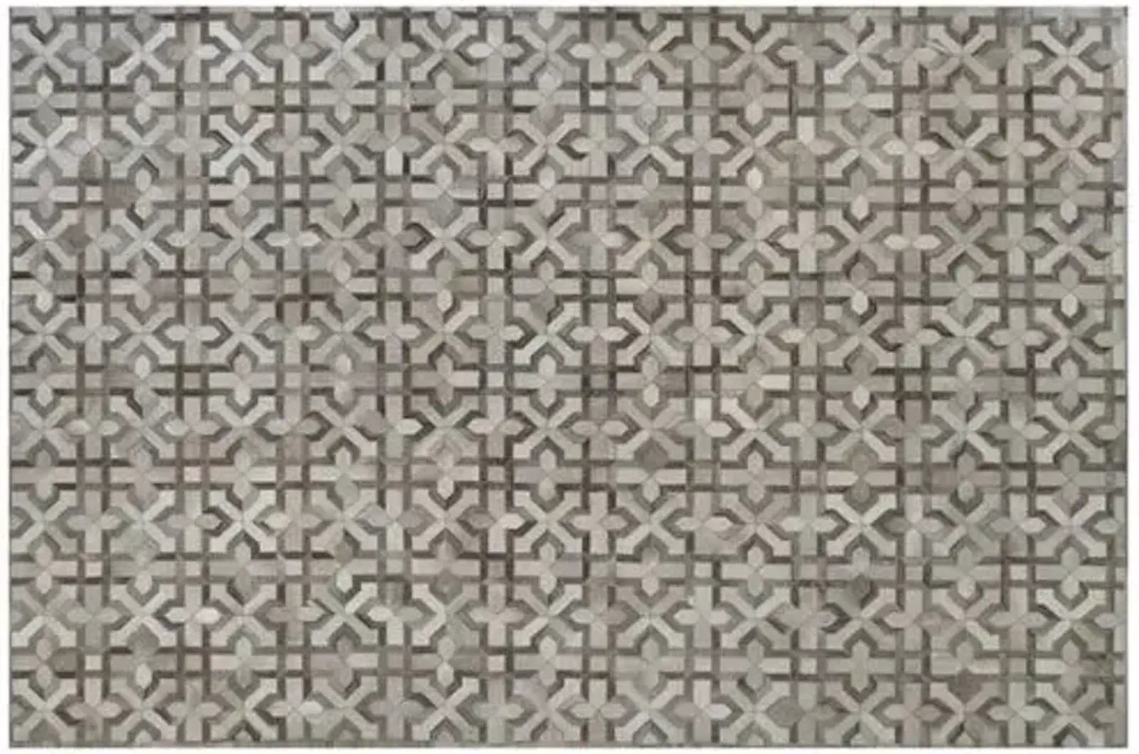 Frank Hide Rug - Gray - Exquisite Rugs - Gray