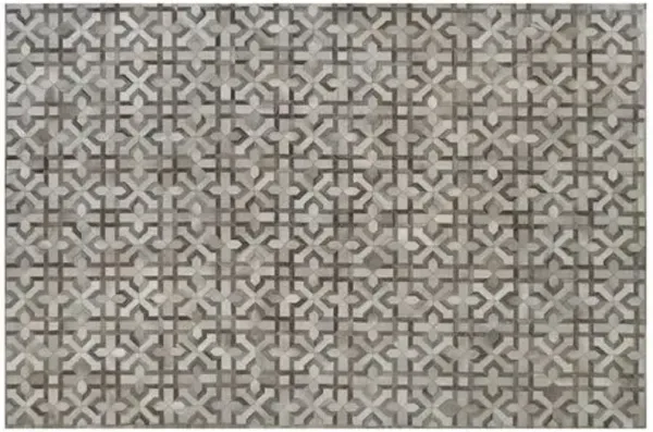 Frank Hide Rug - Gray - Exquisite Rugs - Gray