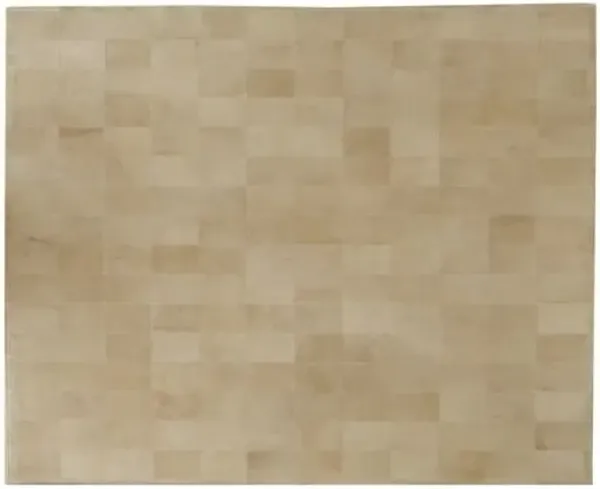 Electra Hide - Tan - Exquisite Rugs - Beige - Beige - 8'x11'