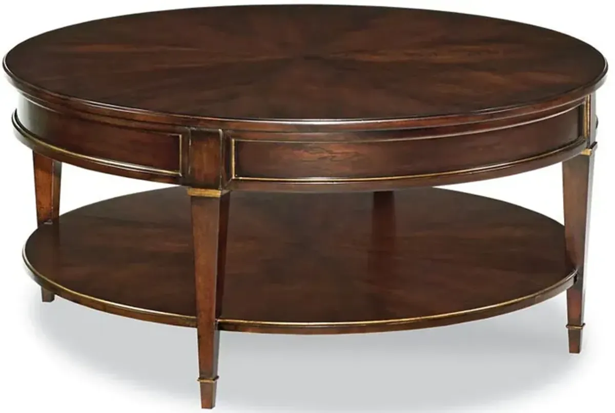 Luten Coffee Table, Mahogany