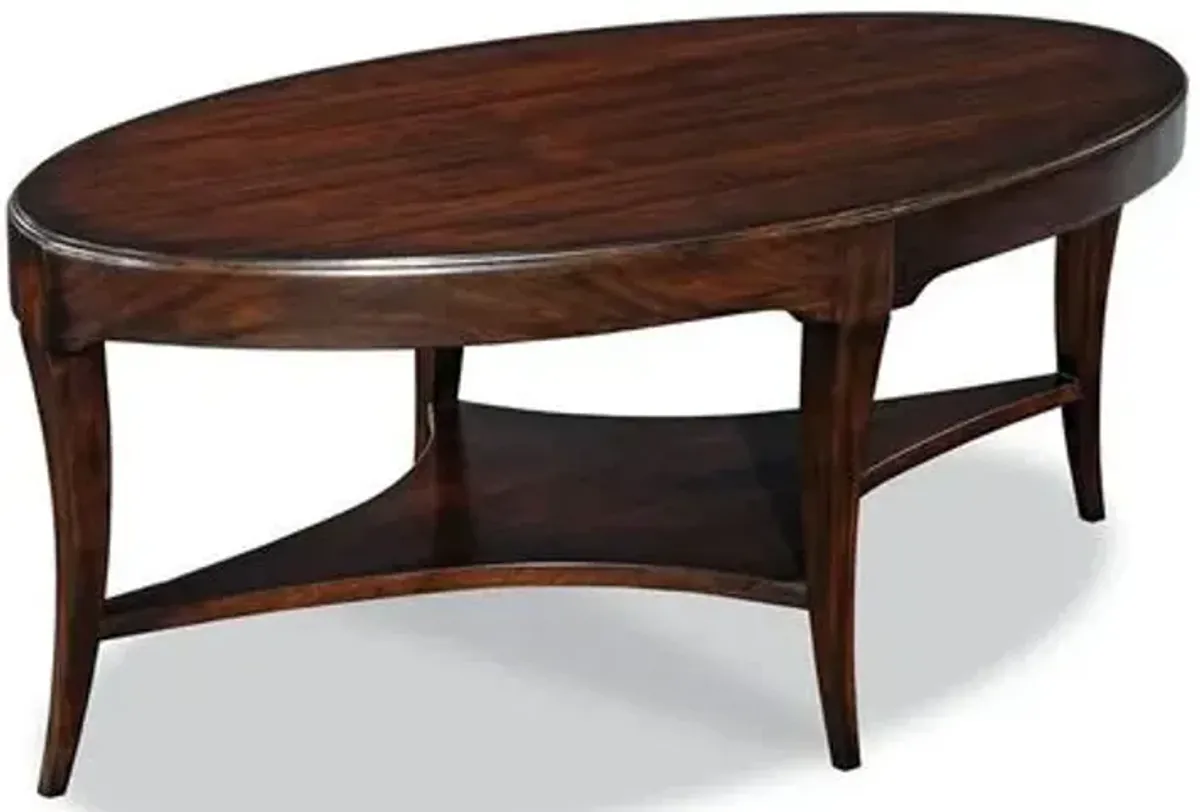 Garno Coffee Table - Mahogany - Brown