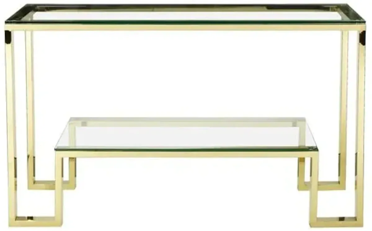 Laurence 53" Console - Gold