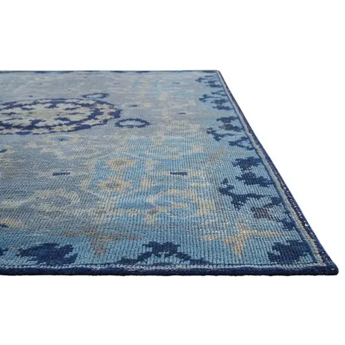 Banes Rug - Blue - Blue