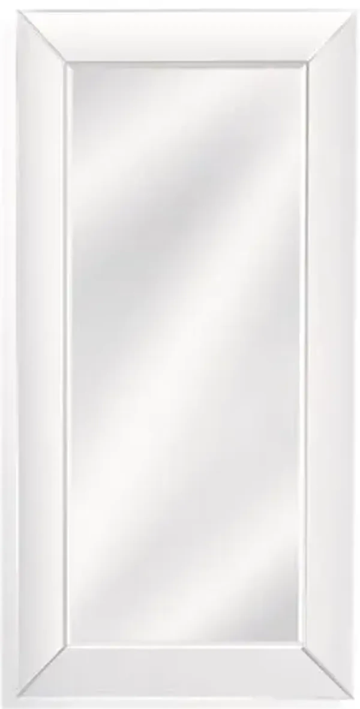 Whitman Floor Mirror - Mirrored - Silver