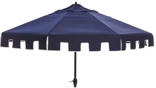 Nina Patio Umbrella - Sunbrella - Blue