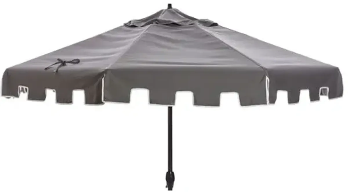 Nina Patio Umbrella - Charcoal - Gray