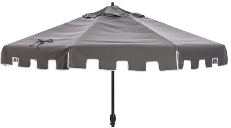 Nina Patio Umbrella - Charcoal - Gray