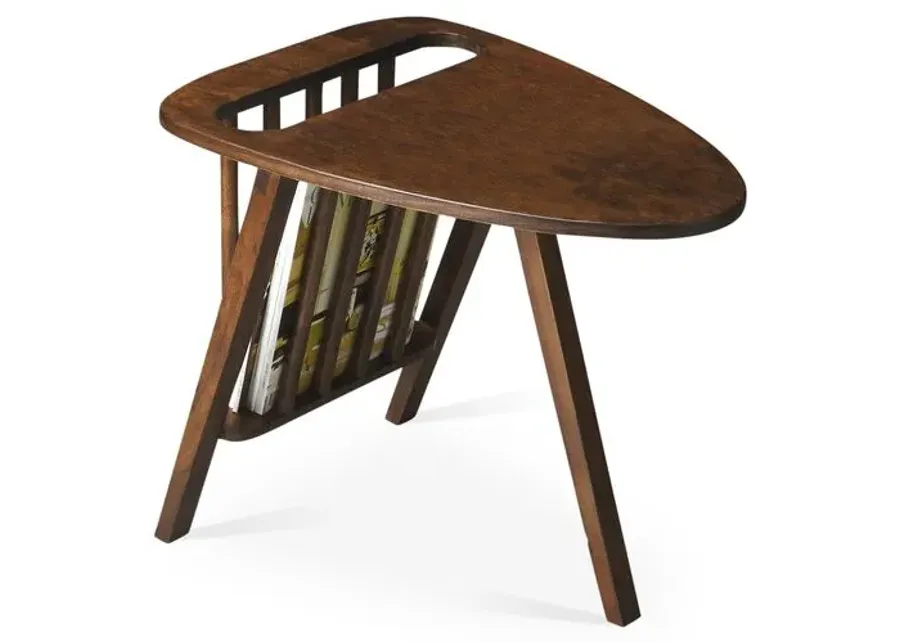 Hugo Side Table - Umber - Brown