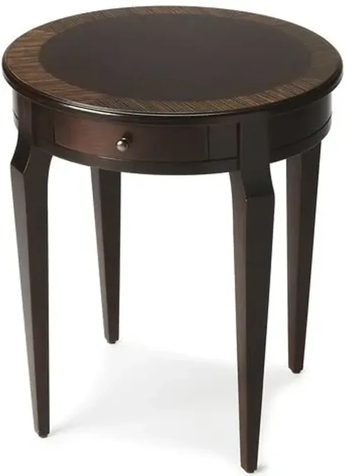 Edenton Side Table - Espresso - Brown