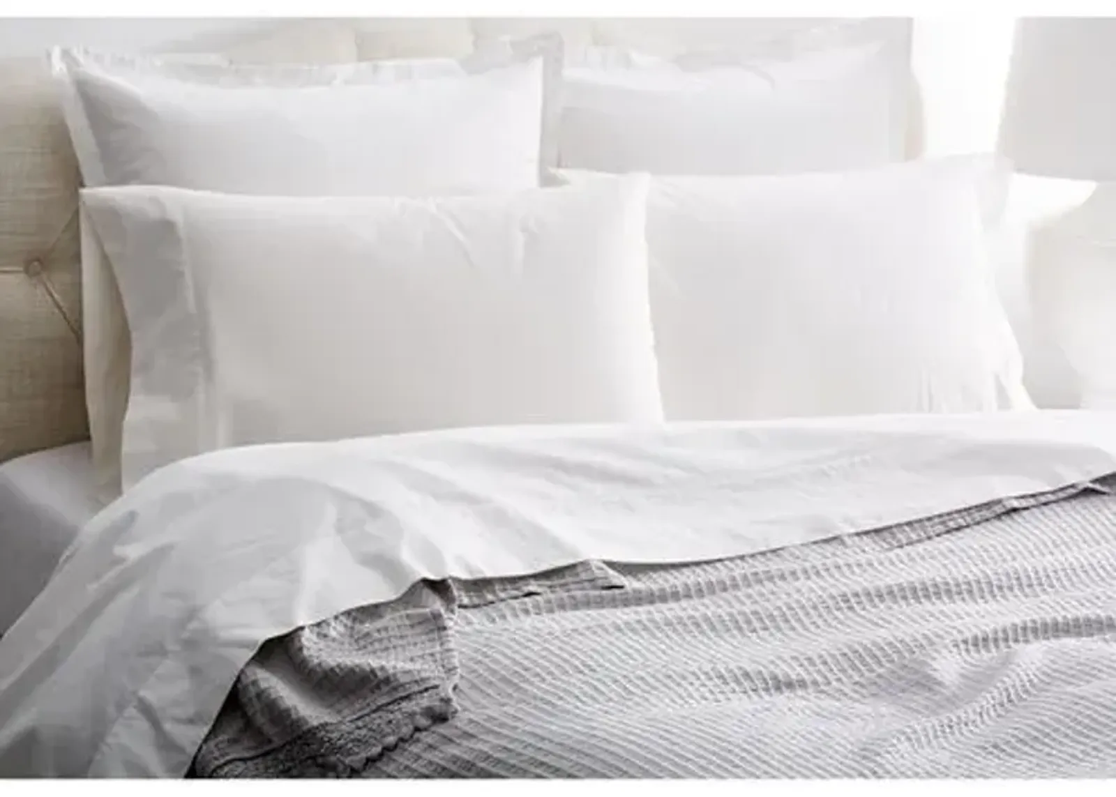 Shelly Romance Coverlet - Gray - Belle Epoque