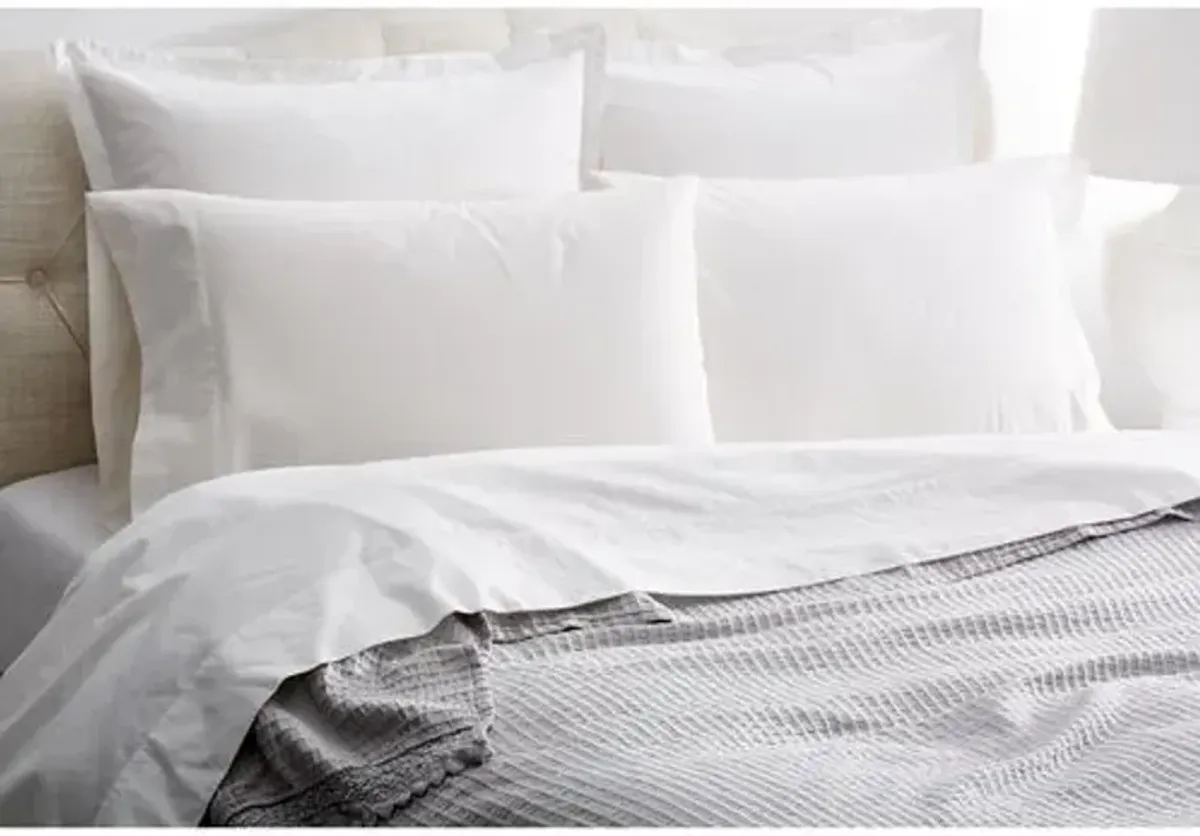 Shelly Romance Coverlet - Gray - Belle Epoque