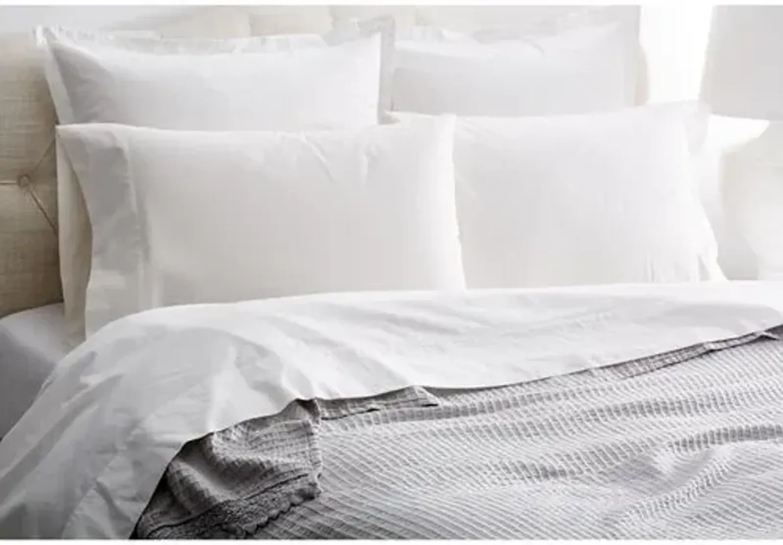 Shelly Romance Coverlet - Gray - Belle Epoque