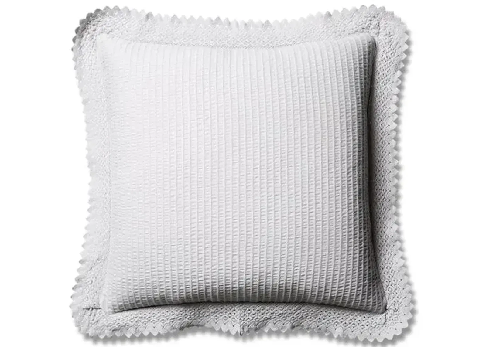 Shelly Romance Euro Sham - Gray - Belle Epoque