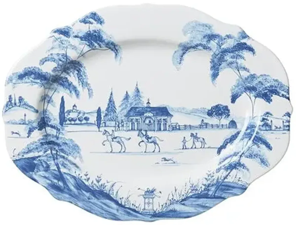 Stable Serving Platter - Delft Blue - Juliska