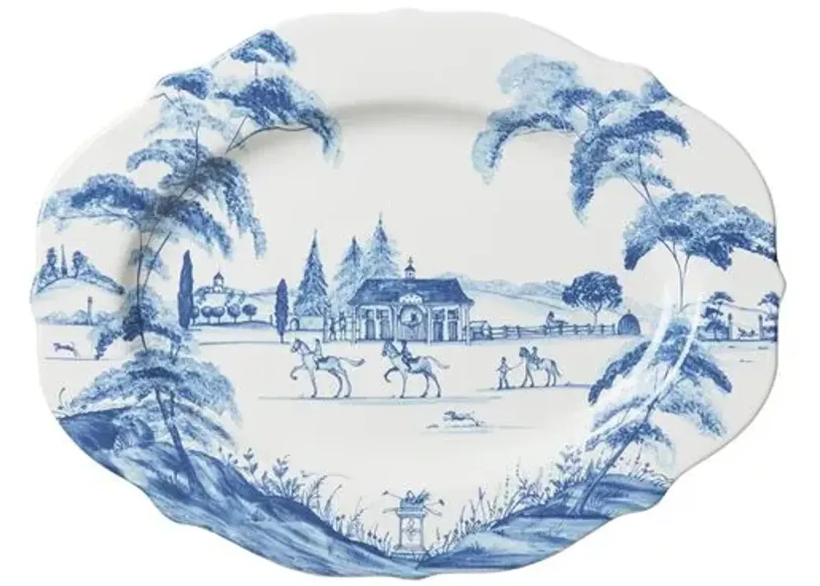 Stable Serving Platter - Delft Blue - Juliska