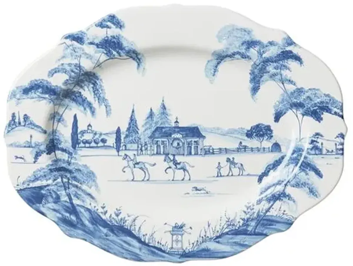 Stable Serving Platter - Delft Blue - Juliska