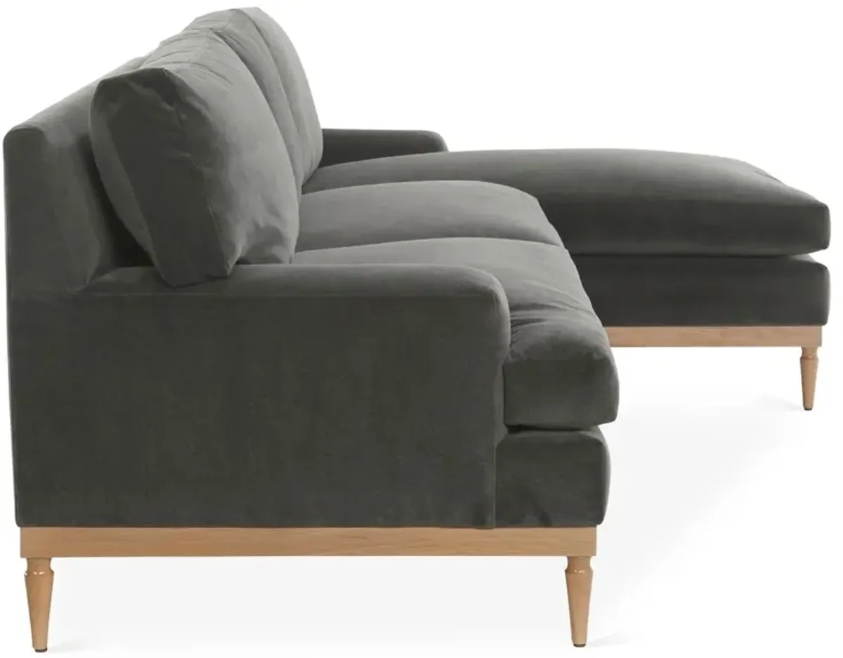 Sutton Velvet RF Sectional