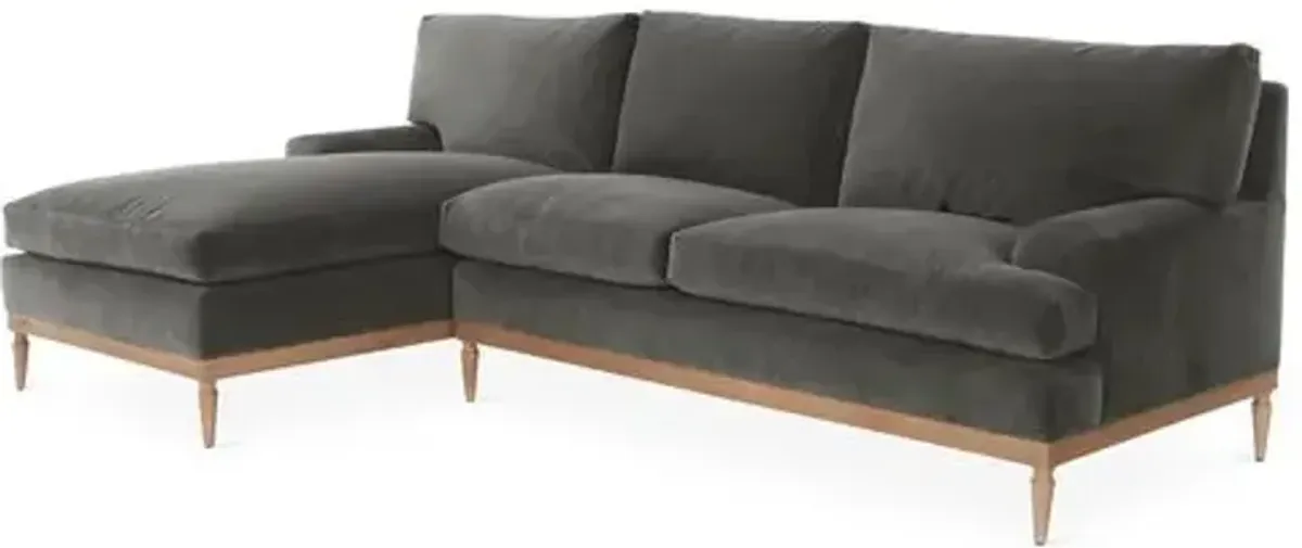 Harmon Indigo 2 Pc Sectional by Rooms To Go