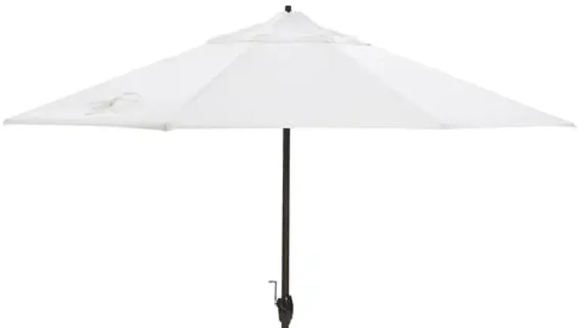 Veda Patio Umbrella - Sunbrella - White