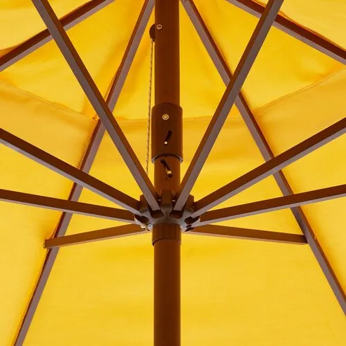 Veda Patio Umbrella - Yellow Sunbrella