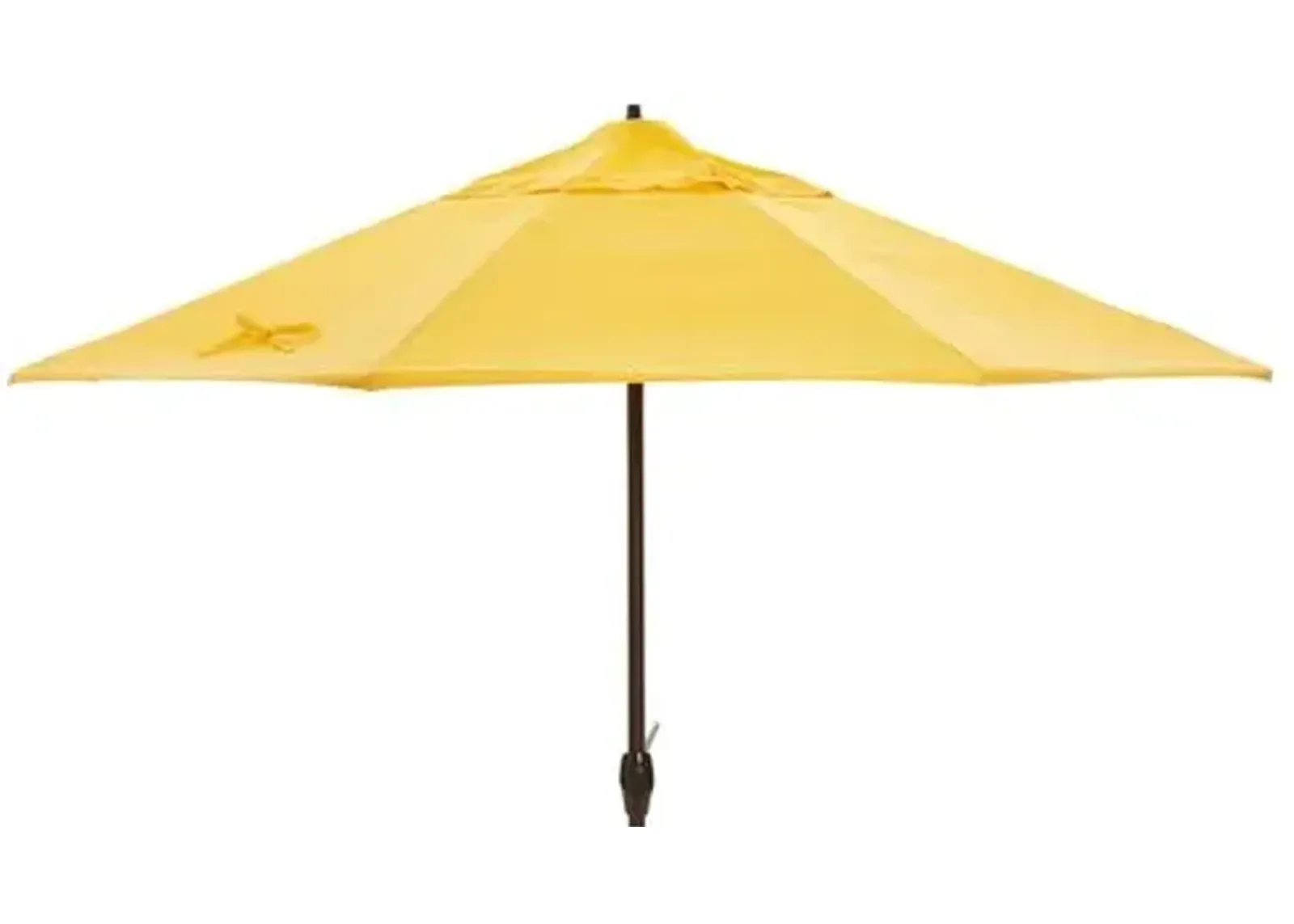 Veda Patio Umbrella - Yellow Sunbrella