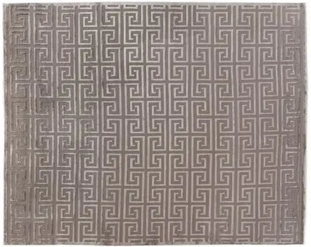 Allen Rug - Silver - Exquisite Rugs - Gray - Gray