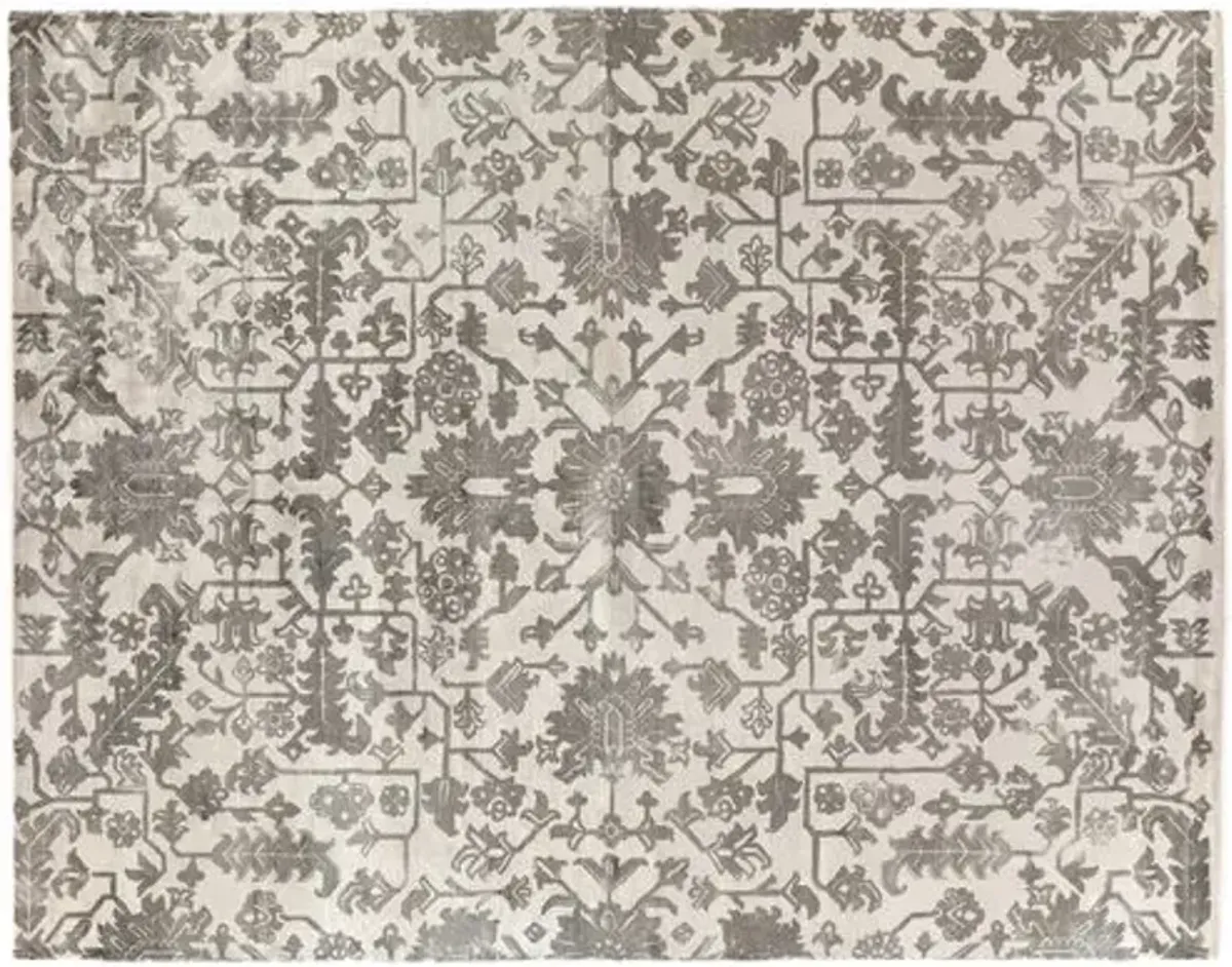 Blair Rug - Silver - Exquisite Rugs - Gray - Gray