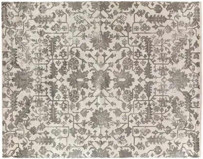 Blair Rug - Silver - Exquisite Rugs - Gray - Gray