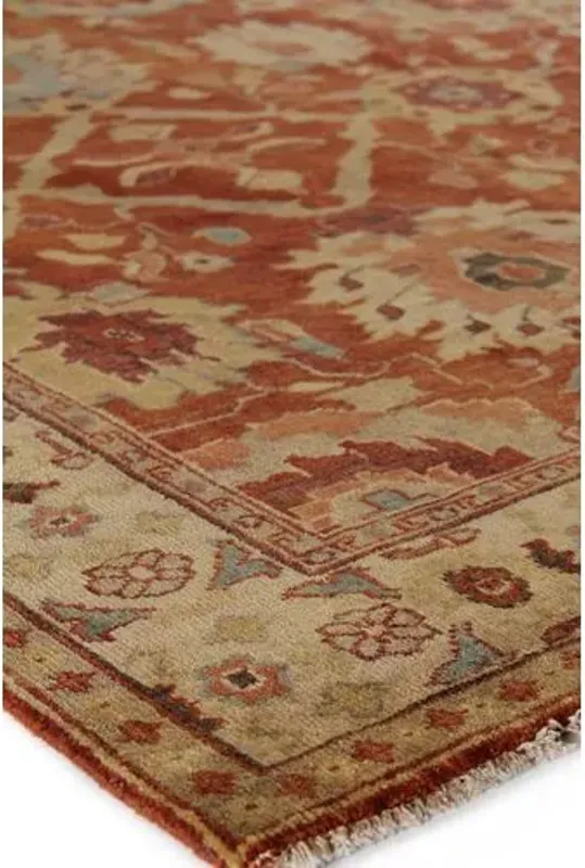 Crestview Rug - Beige - Exquisite Rugs - Red - Red