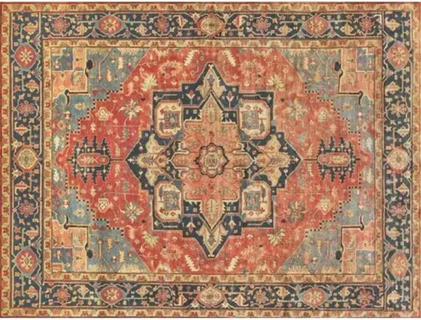 Danby Rug - Red Multi - Exquisite Rugs - Red