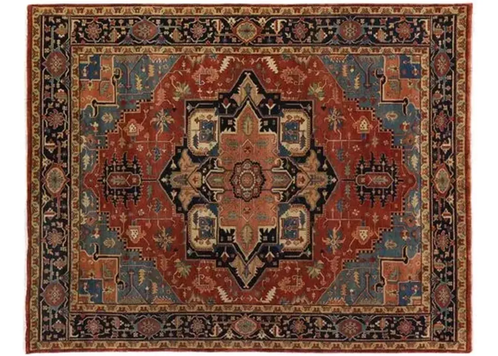 Danby Rug - Red Multi - Exquisite Rugs - Red