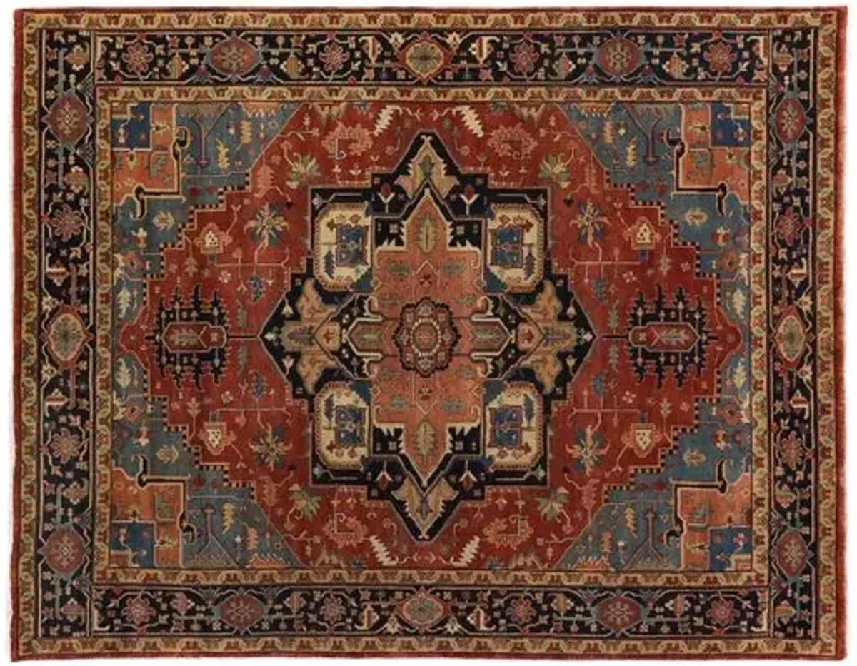 Danby Rug - Red Multi - Exquisite Rugs - Red