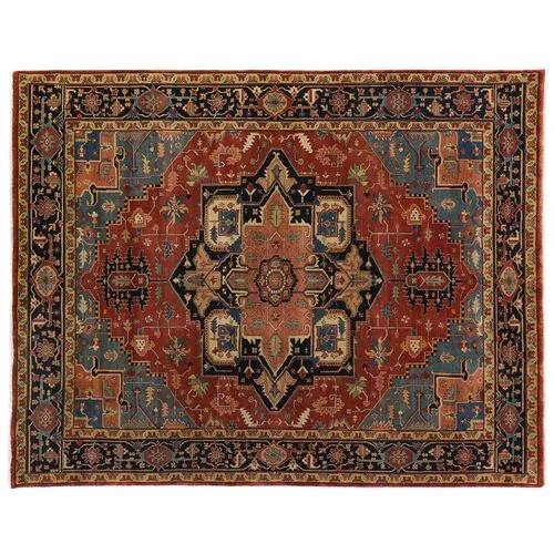 Danby Rug - Red Multi - Exquisite Rugs - Red