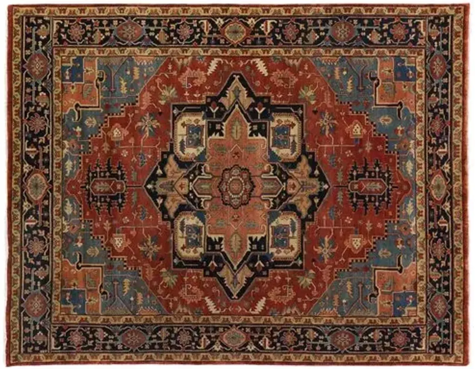 Danby Rug - Red Multi - Exquisite Rugs - Red