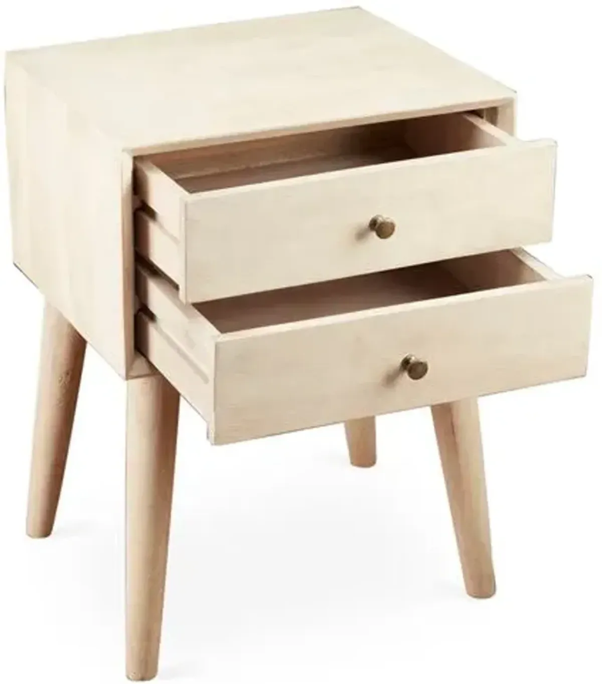 Jackson Nightstand - Whitewash