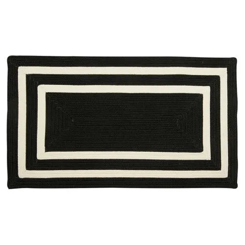 Alzbeta Outdoor Rug - Black - Black