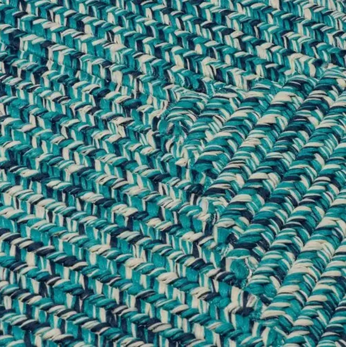 Tweed Outdoor Rug - Blue - Blue