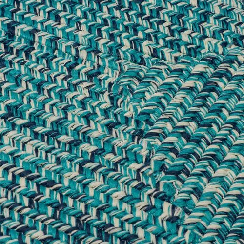 Tweed Outdoor Rug - Blue - Blue