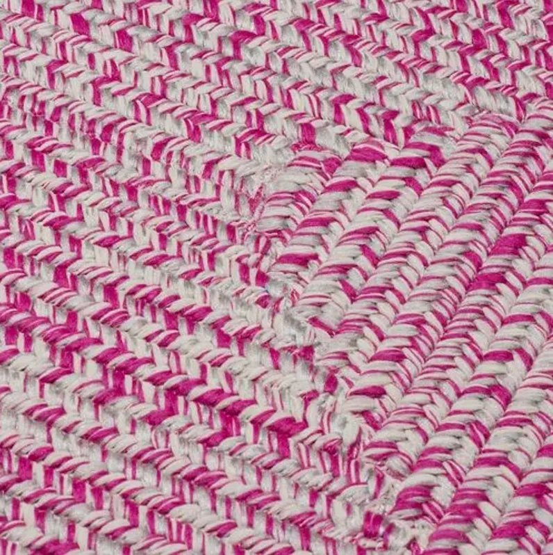 Tweed Outdoor Rug - Magenta - Pink - Pink