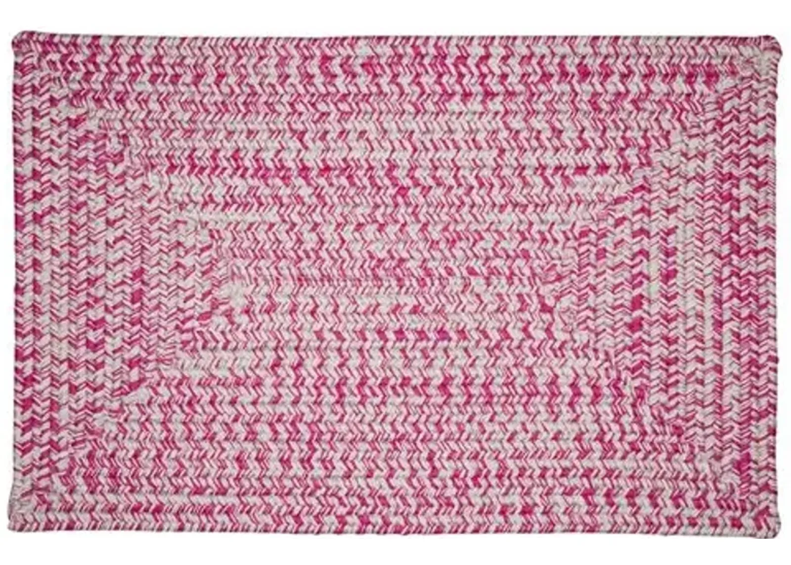 Tweed Outdoor Rug - Magenta - Pink - Pink