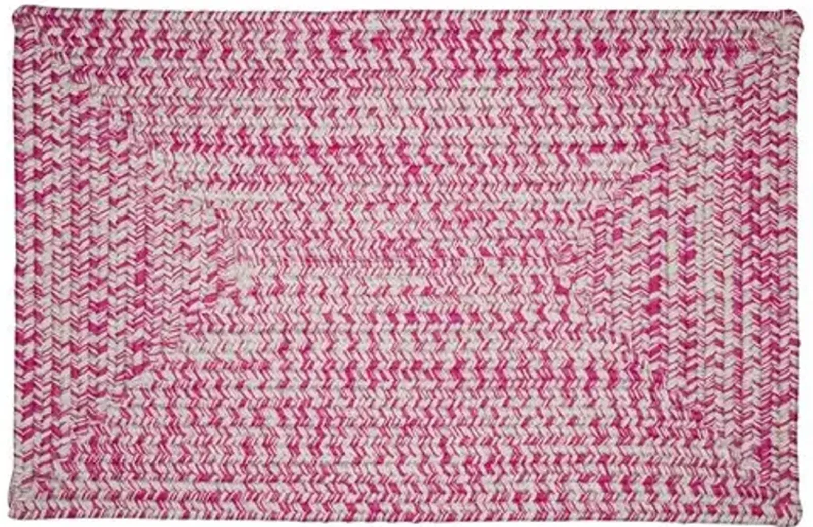 Tweed Outdoor Rug - Magenta - Pink - Pink