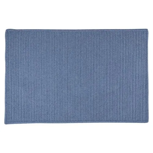 Sunbrella Outdoor Rug - Cornflower - Blue - Blue