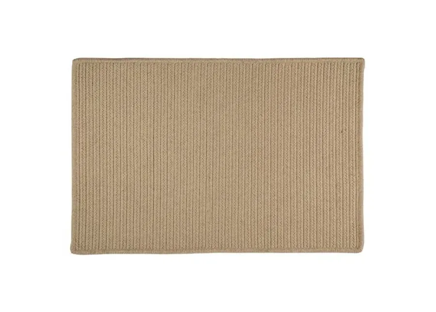 Sunbrella Outdoor Rug - Wheat - Beige - Beige