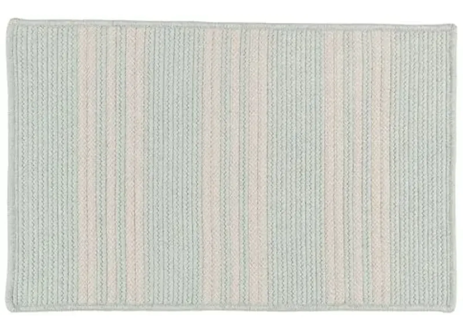 Sunbrella Stripe Outdoor Rug - Sea - Blue - Blue