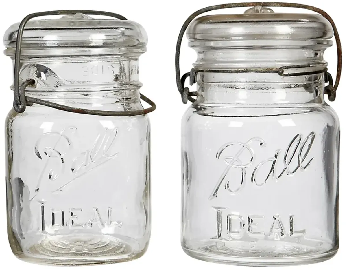 Kitchen Small Canning Jars - Set of 5 - 2-b-Modern - clear